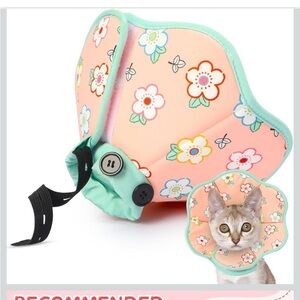 Cat Cone Collar Soft for Wound Healing(size S(Circumference:5.1''-7.87''in)